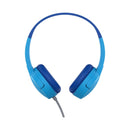 BELKIN AUD010HQBL SoundForm Mini Wired On‑Ear Headphones, Blue سماعة راسية بيلكن