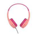 BELKIN AUD010HQPK SoundForm Mini Wired On‑Ear Headphones, Pink سماعة راسية بيلكن