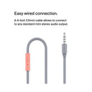 BELKIN AUD010HQPK SoundForm Mini Wired On‑Ear Headphones, Pink سماعة راسية بيلكن