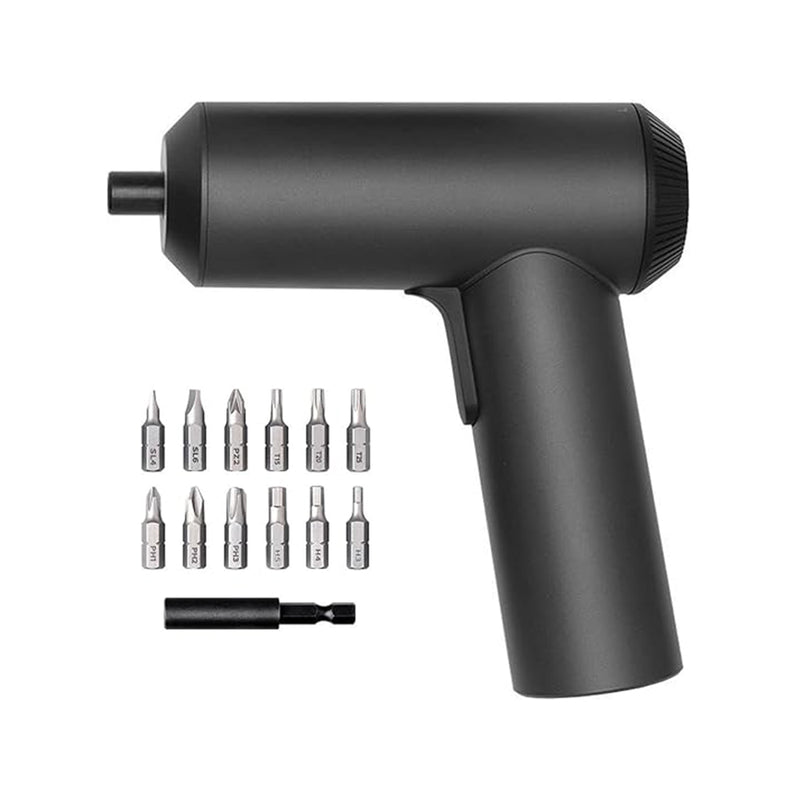 XIAOMI 27002 Cordless Screwdriver, Black مفك براغي لاسلكي شاومي