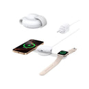ANKER B25M8H21 MagGo Wireless Charging Station, White محطة شحن اللاسلكية انكر