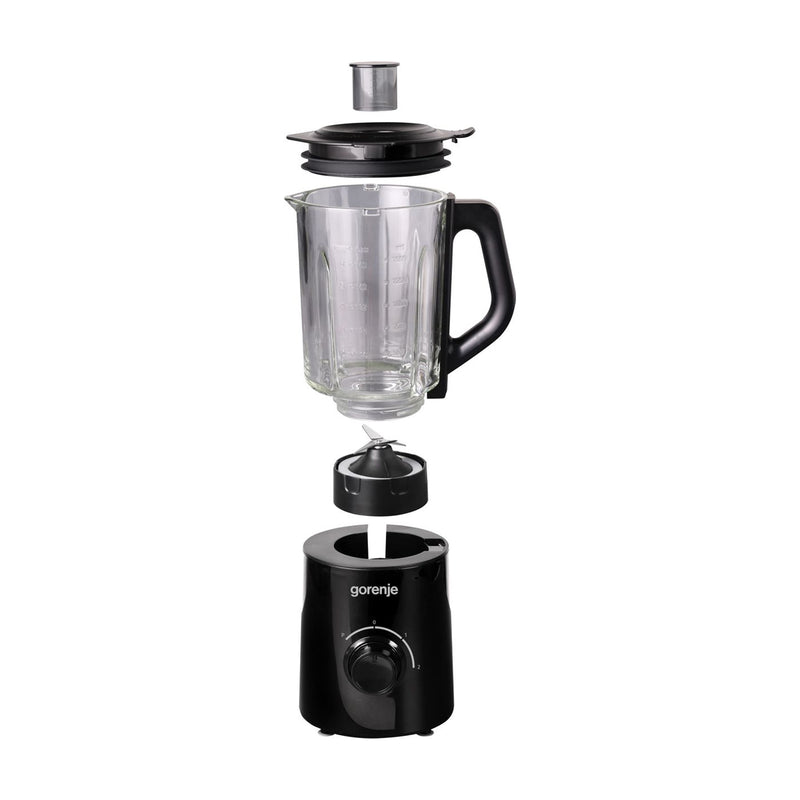 GORENJE B800GBK mixer  Rubber Feet | Plastic + Metal, 800W Motor Power, Black خلاط جورنجي