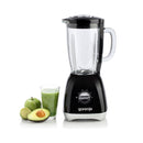 GORENJE B800RLBK Glass Blender 1.8L 800W, Black خلاط زجاجي جورنجي