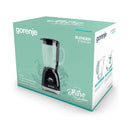 GORENJE B800RLBK Glass Blender 1.8L 800W, Black خلاط زجاجي جورنجي