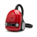 ALMATEEN BCMA1800RE-CH Canister Vacuum Cleaner 1400 W, Red مكنسة كهربائية المتين