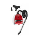 ALMATEEN BCMA1800RE-CH Canister Vacuum Cleaner 1400 W, Red مكنسة كهربائية المتين