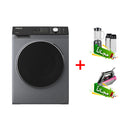 HITACHI BD-1054HVOS Front Loading Washer, Gray + Free gift Inside SP350 + Fakir sky fall غسالة أمامية ، رمادية + هدية مجانية داخل SP350 + Fakir sky fall