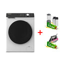 HITACHI BD-1054HVOW Front Loading Washer, White + Free gift Inside SP350 + Fakir sky fall غسالة أمامية ، بيضاء + هدية مجانية داخل SP350 + Fakir sky fall