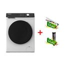 HITACHI BD-802HVOW Front Loading Washer, White + Free gift Fakir stubby + Fakir Harvey غسالة أمامية ، بيضاء + هدية مجانية Fakir stubby + Fakir Harvey