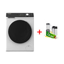 HITACHI BD-1054HVOW Front Loading Washer, White + Free gift Inside SP350 غسالة أمامية ، بيضاء + هدية مجانية داخل SP350