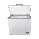 SUNNY BDM-195-S Chest Freezer 10 Cu. Ft., Silver مجمدة 10 قدم سني