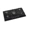 INSIDE BE045 Built-In Gas Cooker 5 Burners, Black طباخ غاز مدمج 5 شعلات انسايد