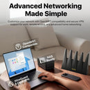 TENDA BE12 Pro BE7200 Dual-Band Wi-Fi 7 Router with 2.5G Ports