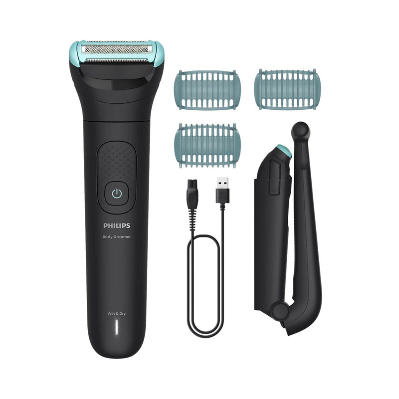 PHILIPS BG5475 Body Groomer 5000 Series, Black ماكنة حلاقة رجالية للجسم