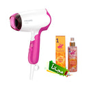 Philips BHD003/03 DryCare Essential Hair Dryer, White + Free gift مجفف شعر فيليبس DryCare Essential، أبيض + هدية مجانية