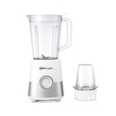 ELRYAN BL15800W-G 2-in-1 Blender and Grinder 800 W, White خلاط وطاحونة 800 واط الريان