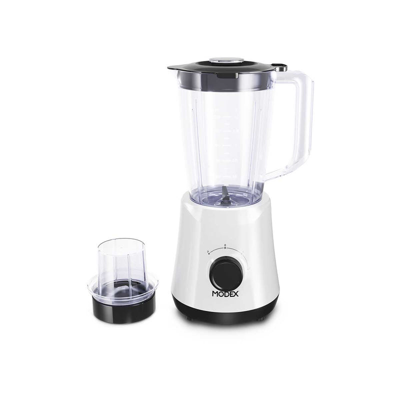 MODEX BL400 Blender Powerful 500W Long-life Motor, White