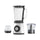 MODEX BL785 Blender Powerful 500W Long-Life Motor, Silver خلاط مودكس