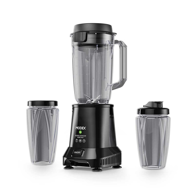 MODEX Bl911 Blender Long Life Powerful Motor-Icon, Black خلاط مودكس