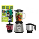 NEWAL BLD-6276 3-in-1 Glass Blender 1.5L 1000W, 6 Titanium Blades with Ice Crushing