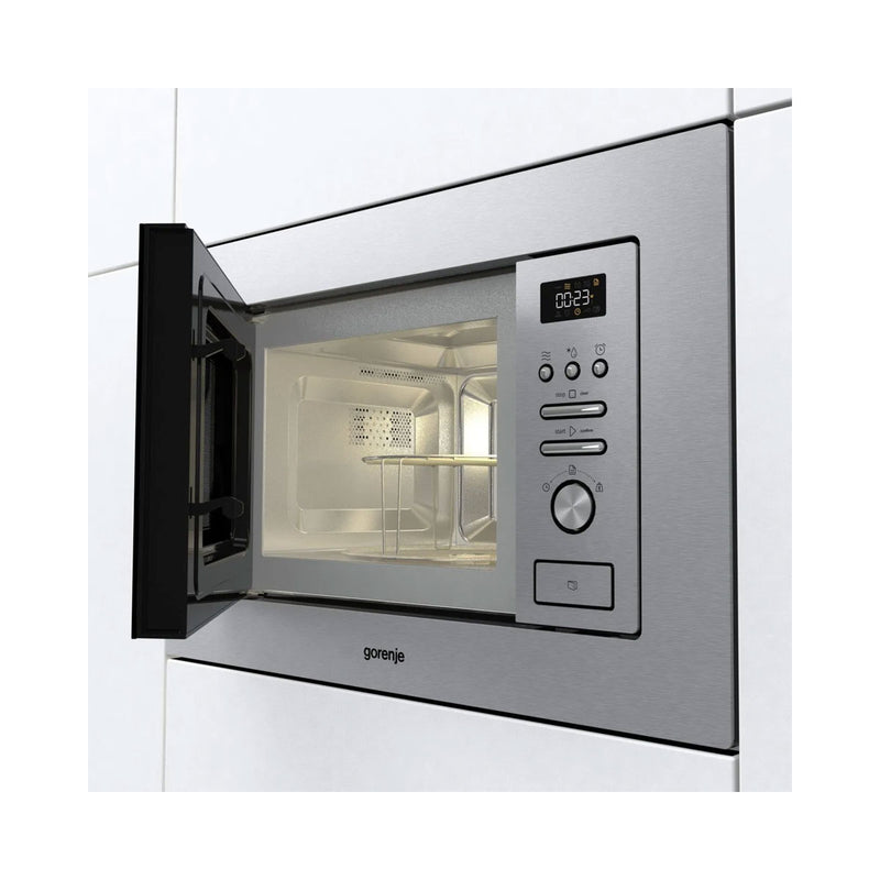 GORENJE BM201AG1X Microwave oven - grill, Gray مايكروويف جورنجي