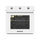 NEWAL BOV-896/01 Built-in Gas Oven, Turbo Fan, Rotisserie Function, White