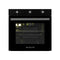 NEWAL BOV-896/02 Built-in Gas Oven, Turbo Fan, Rotisserie Function, Black فرن نوال