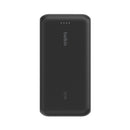 BELKIN BPB024HQBK Power Bank 20K 30W with Integrated Cable, Black باور بانك بيلكن