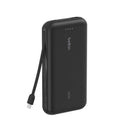 BELKIN BPB024HQBK Power Bank 20K 30W with Integrated Cable, Black باور بانك بيلكن