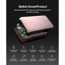 BELKIN BPB024HQPK Post Charge Power Bank 20K with Built-in Cable (Emergency Charger), Pink شاحن متنقل بسعة 20 ألف وحدة مع كابل مدمج (شاحن طوارئ)