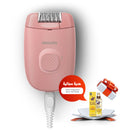 PHILIPS BRE229/00 Epilator Series 2000 Corded Epilator + Exotic Fragrance Body Mist 200ML