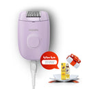 PHILIPS BRE237/00 Epilator Series 2000 Corded Epilator + Exotic Fragrance Body Mist 200ML