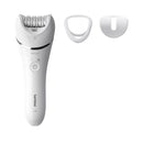 Philips BRE700 Wet & Dry Epilator, White ماكنة حلاقة نسائية رطب جاف 3 ملحق