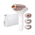 Philips BRI956 IPL Hair Removal Device, White ماكنة ازالة الشعر لوميا مع 4 عدسات فيليبس