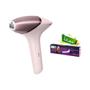 Philips BRI958 IPL Hair removal device with SenseIQ , Pink + Free gift BRI958 جهاز إزالة الشعر بالليزر IPL مع SenseIQ ، وردي + هدية مجانية BRI958