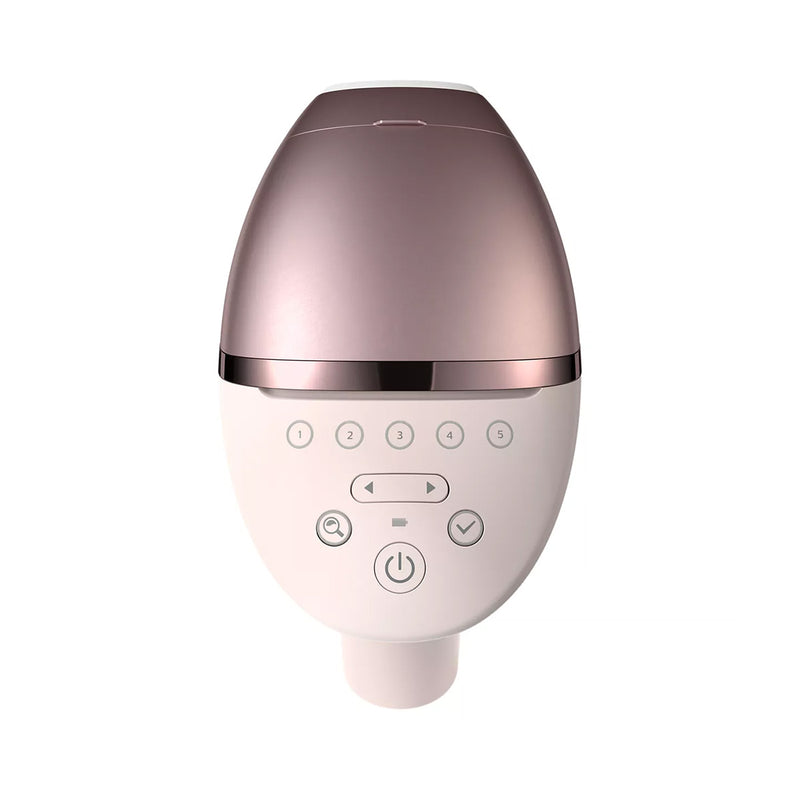Philips BRI958 IPL Hair removal device with SenseIQ , Pink ماكنة ازالة الشعر لوميا مع 4 عدسات فيليبس