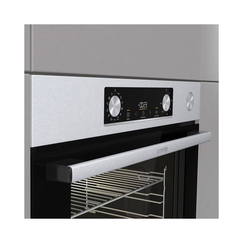 GORENJE BSA6737E15X Built-in single oven, Black فرن مدمج فردي جورنجي