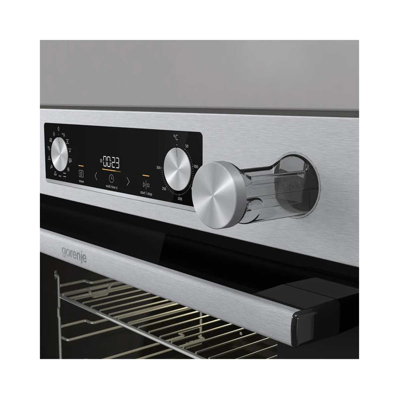 GORENJE BSA6737E15X Built-in single oven, Black فرن مدمج فردي جورنجي