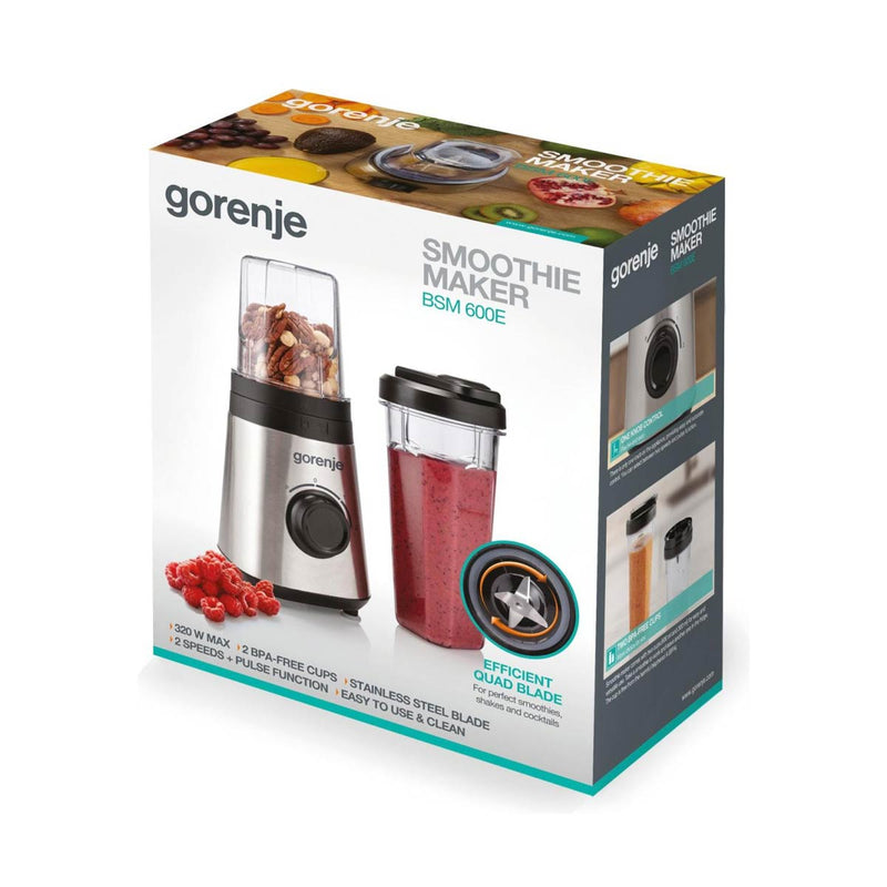 GORENJE BSM600E Smoothie, Gray  عصارة جورنجي