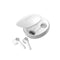MOMAX 185354 BT11W Pills Lite 3 True Wireless Earbuds, White سماعات موماكس
