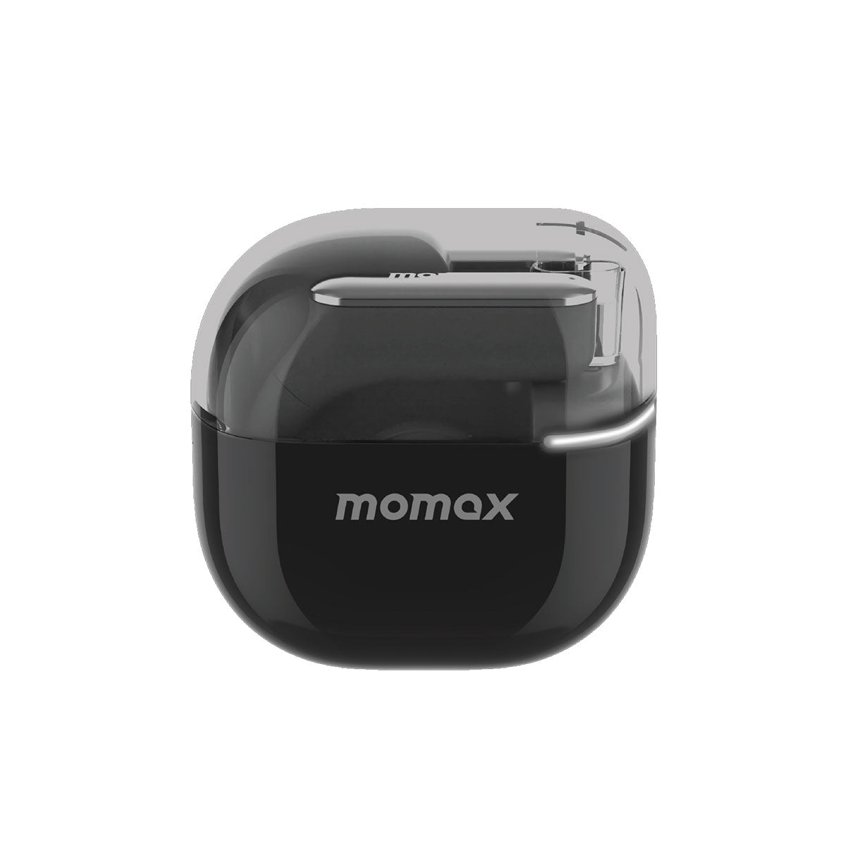 MOMAX 200002615 BT12D Pill Wave Open-Ear True Wireless Earbuds, Black