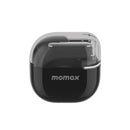 MOMAX 200002615 BT12D Pill Wave Open-Ear True Wireless Earbuds, Black سماعات موماكس