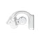MOMAX 200002600 BT12W Pill Wave Open-Ear True Wireless Earbuds, White سماعات موماكس