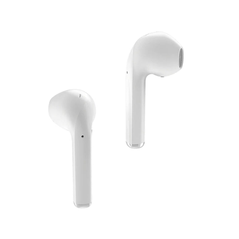 MOMAX 176505 BT2AW Pills Lite 2 True Wireless Bluetooth Earbuds and Charging Case, White سماعات موماكس