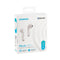 MOMAX 176505 BT2AW Pills Lite 2 True Wireless Bluetooth Earbuds and Charging Case, White سماعات موماكس