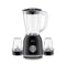 BLACK & DECKER BX365-B5 Blender with 2 Mills 1.5L, 400W, Black خلاط