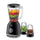 BLACK & DECKER BX365-B5 Blender with 2 Mills 1.5L, 400W, Black خلاط