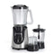 BLACK & DECKER BX600G-B5 600W Glass Blender with 2 Mills  خلاط مع مفرمة ومطحنة