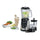 BLACK & DECKER BX600G-B5 600W Glass Blender with 2 Mills  خلاط مع مفرمة ومطحنة