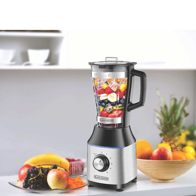 BLACK & DECKER BX650G-B5 650W Glass Blender  خلاط عالي السرعة مع وعاء زجاجي